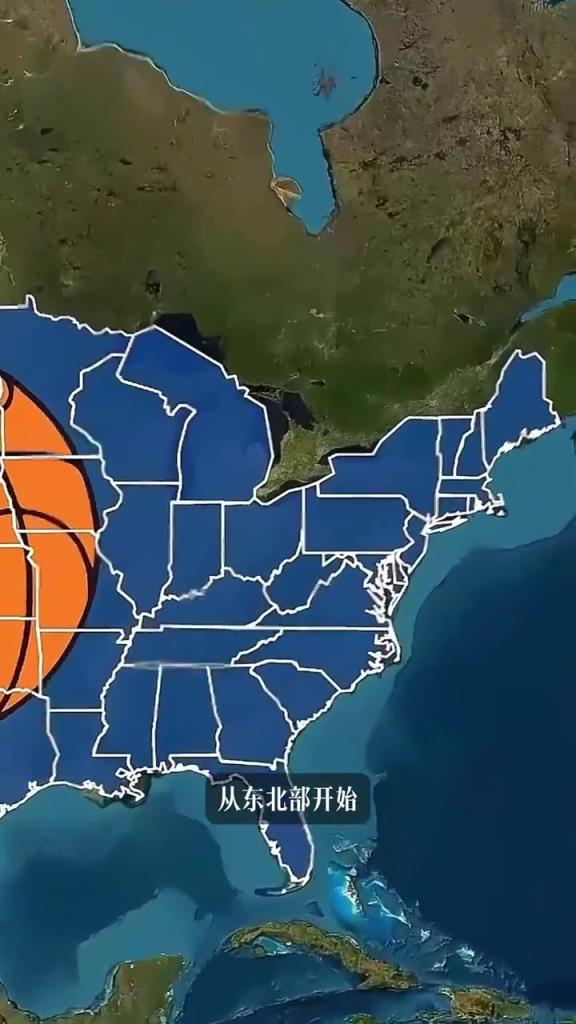 在美國的每個州，最受歡迎的NBA球隊分別是哪支？