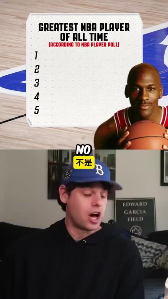 133名NBA球員投票選GOAT，老詹略輸喬丹排第二，科比第三庫里第四